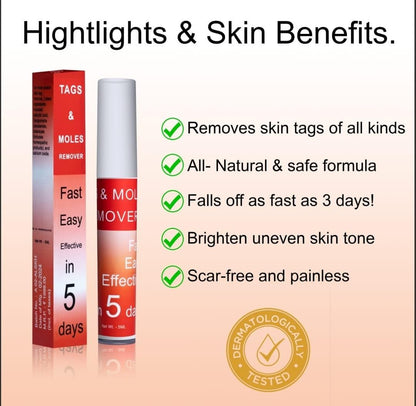 Professional Skin Tag & Mole Removal Device – Flawless Skin At Home - Vistora