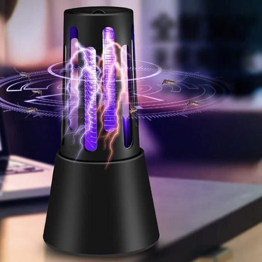 Mosquito Killer Lamp with light attraction and cyclone trap for mosquitoes, compact and lightweight design